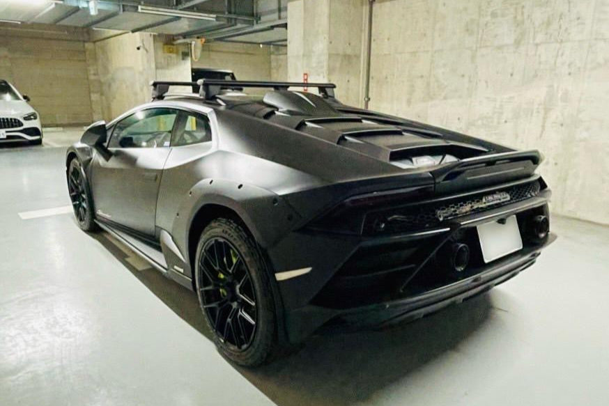 2024 Lamborghini Huracán Sterrato | Off-Road V10 Supercar | Matte Black | Japan Stock