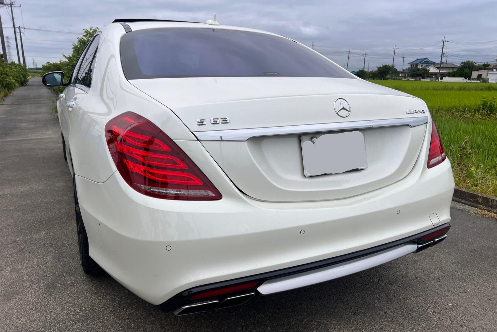 2022 Mercedes-Benz S63 AMG 4MATIC+ | Luxury Performance Sedan | White | Japan Stock