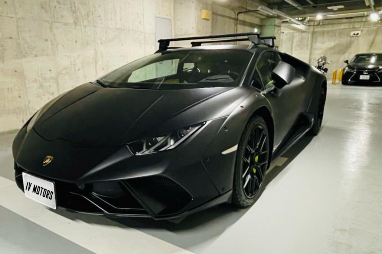 2024 Lamborghini Huracán Sterrato | Off-Road V10 Supercar | Matte Black | Japan Stock